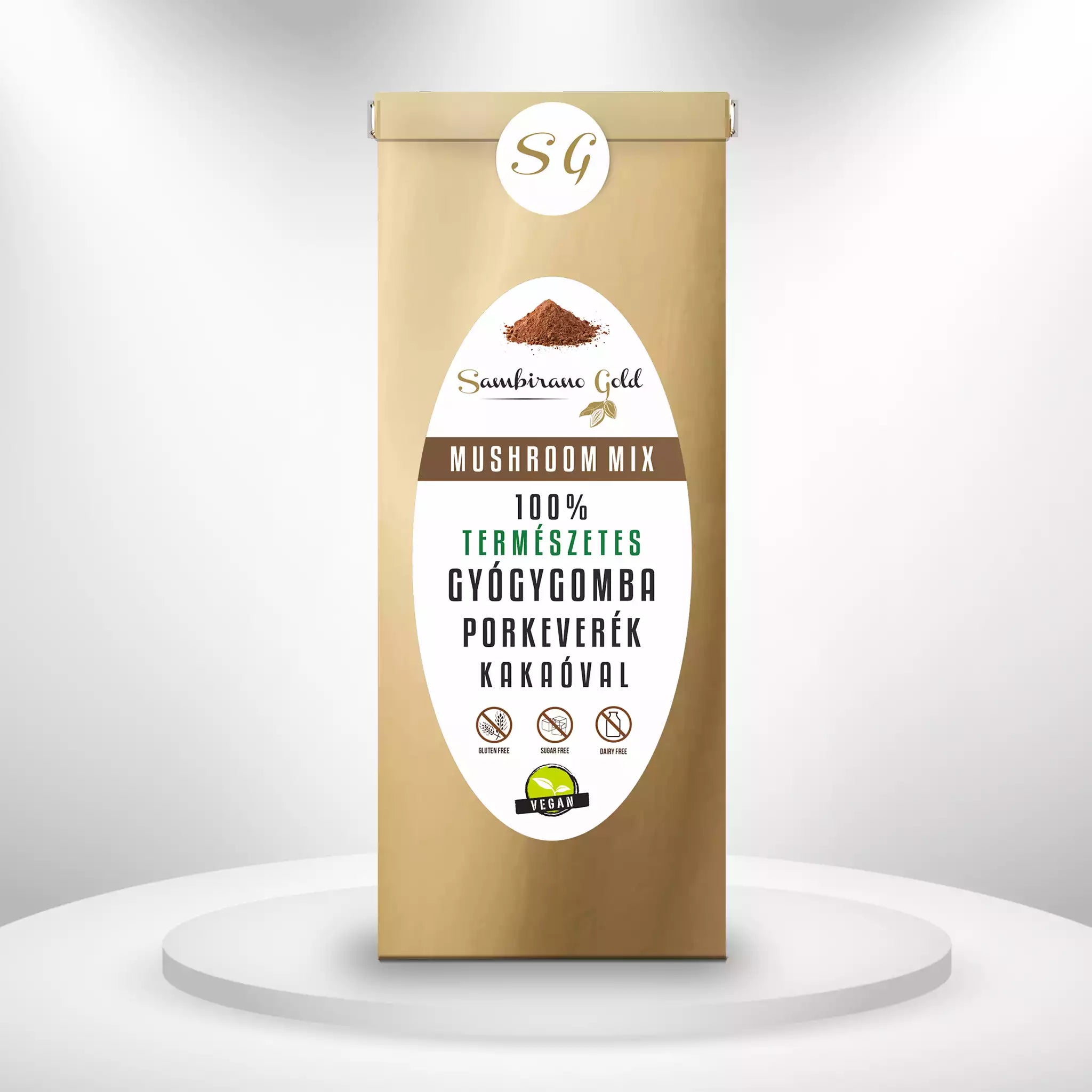 Sambirano Gold - Gyógygomba Superfood porkeverék