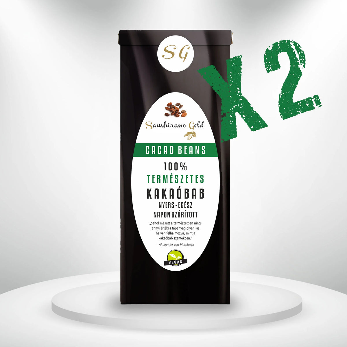 Sambirano Gold - Nyers, egész kakaóbab