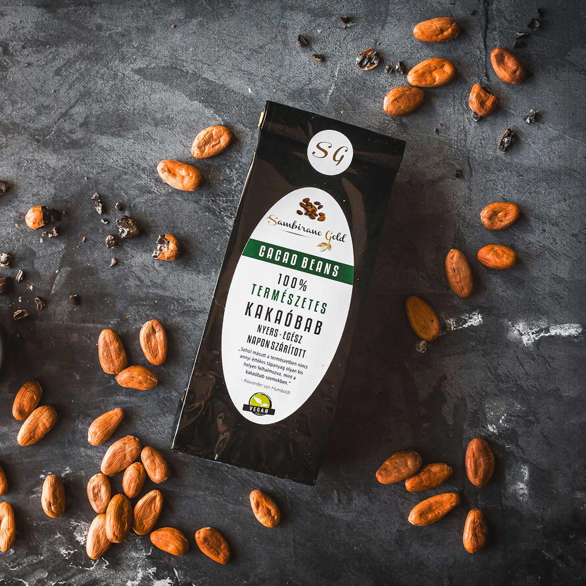 Sambirano Gold - Nyers, egész kakaóbab