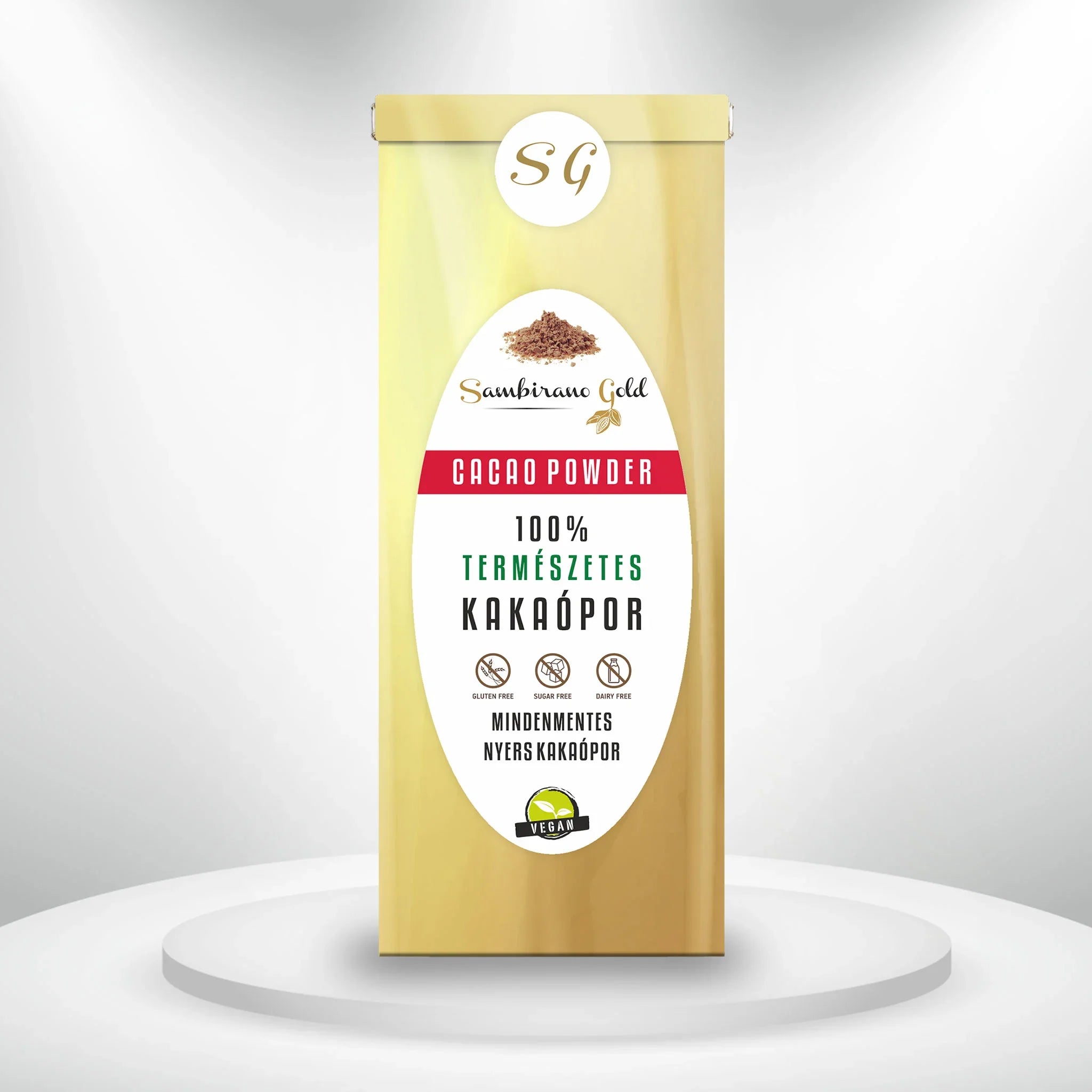 Sambirano Gold - Nyers, teljes értékű kakaópor