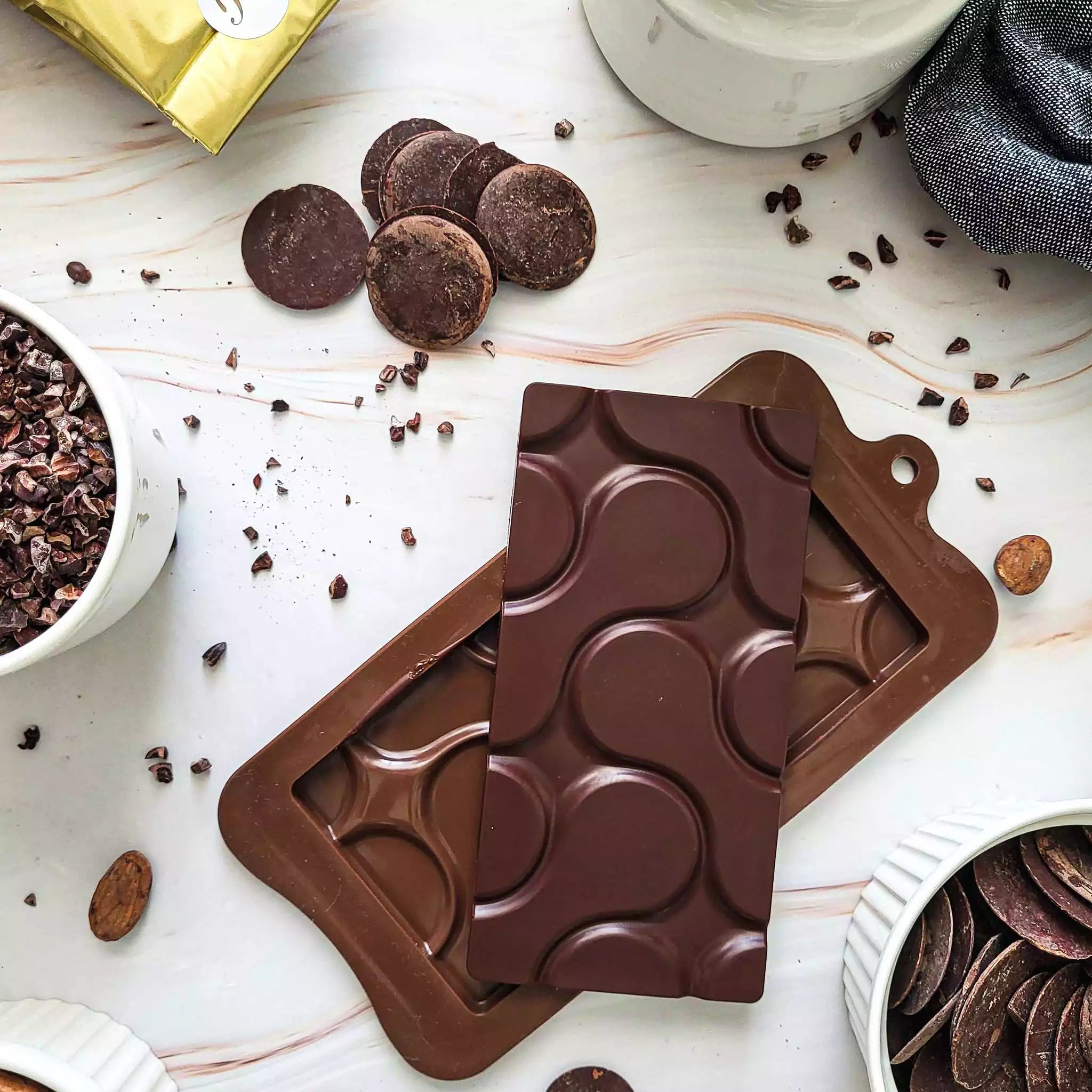 Sambirano Gold - Perui nyers csokoládé pasztilla 