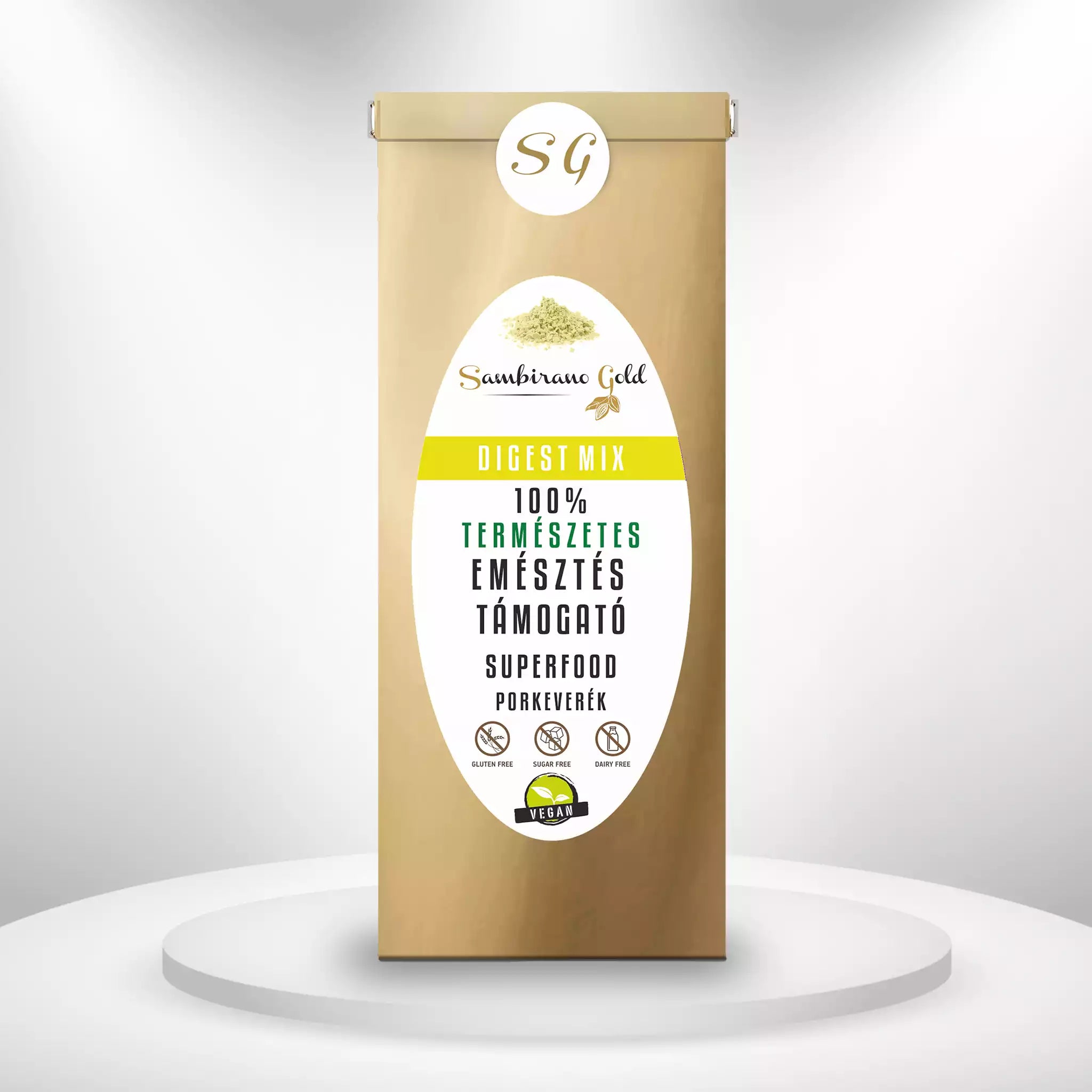 Sambirano Gold -Emésztést segítő porkeverék